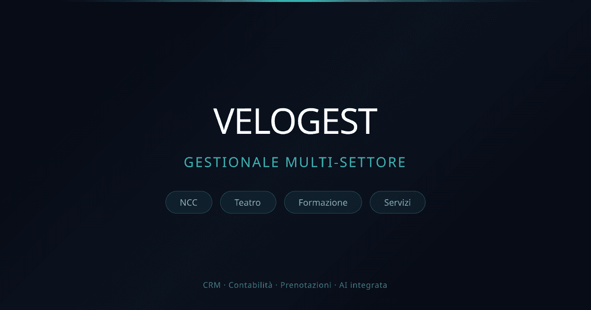 Velogest — anteprima